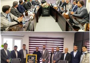 برگزاری آیین تودیع و معارفه مدیر حراست مجتمع سنگ‌آهن سنگان