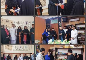 بازدید و تجلیل معاون فرهنگی، اجتماعی و گردشگری و هیات همراه از کارگاه‌های صنایع‌دستی
