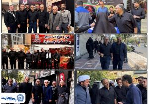 تجلی خدمت‌گزاری بانک تجارت در آیین وداع با «قائد شهید امت» / بازدید دکتر اخلاقی از موکب‌های خدمت‌رسانی به عزاداران