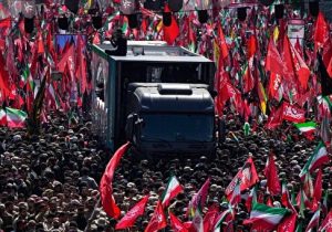تشییع تاریخی پیکر رهبر شهید انقلاب در تهران؛ جلوه‌ای از وفاداری و حماسه ملی