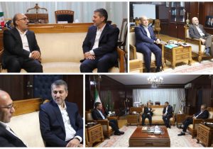در راستای تقویت و هماهنگی‌های بین‌بخشی و تسهیل فرآیندهای تجاری، فرود عسگری، رئیس‌کل گمرک جمهوری اسلامی ایران، با حسین فروزان، دبیر شورایعالی مناطق آزاد و ویژه اقتصادی، در محل این دبیرخانه دیدار و گفت‌وگو کرد