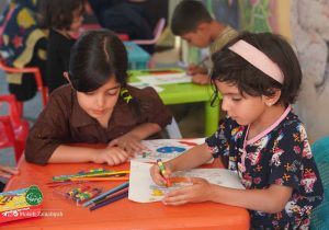 حسینیه کودک موکب زینبیه؛ فضایی امن برای همراهی زائران کوچک اربعین