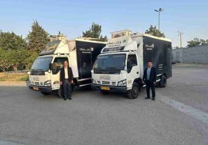 استقرار خودپردازهای سیار بانک سامان در مرزهای شلمچه و مهران