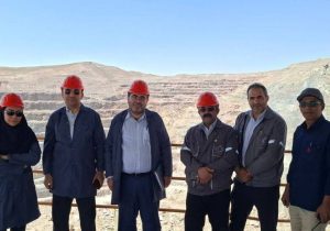 بازدید مدیران حوزه حسابرسی و ارزیابی عملکرد ایمپاسکو از مجتمع انگوران