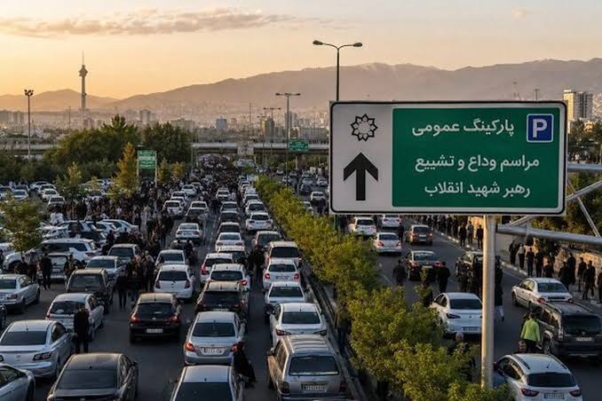 اعمال محدودیت‌های ترافیکی در محور دماوند همزمان با آیین تشییع رهبر شهید انقلاب