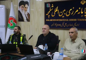 ۱۹۰۰ خودروی حامل تجهیزات مواکب از مرز شلمچه راهی عراق شدند