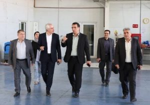 بازدید اعضای هیأت‌ عامل بانک ملی ایران از واحدهای صنعتی استان قزوین؛ تاکید بر حمایت از بخش تولید