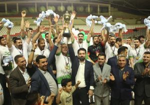 پیام دکتر احمدی در پی کسب قهرمانی تیم والیبال فولاد غدیر نی‌ریز در سوپر لیگ والیبال فارس