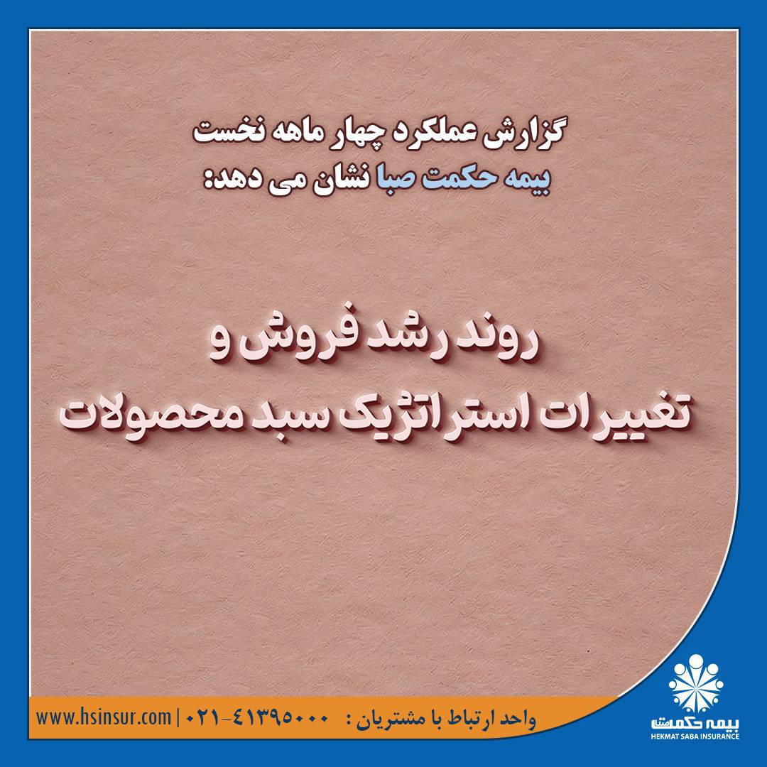 “روند رشد فروش و تغییرات استراتژیک سبد محصولات”