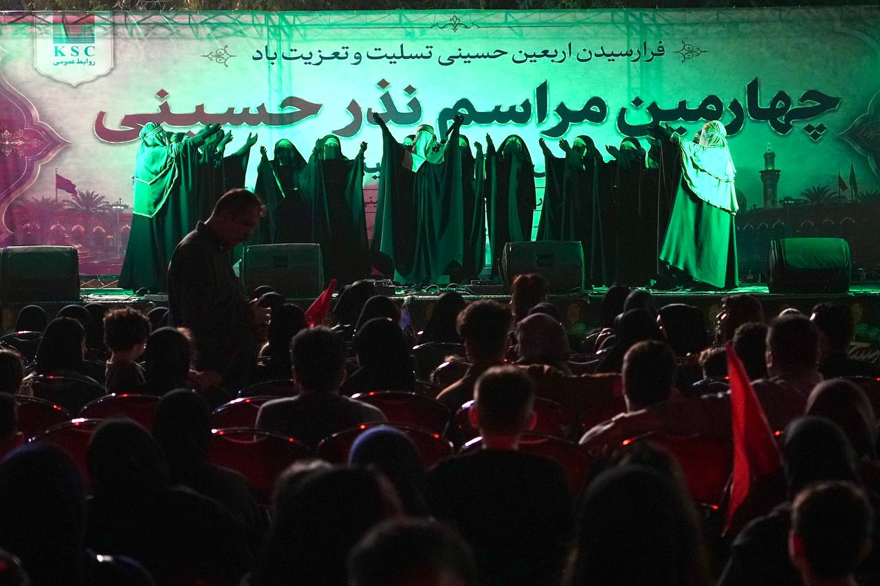 سوگواری فولادی‌ها در اربعینِ دور از کربلا