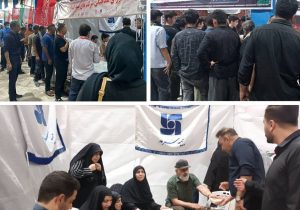 خدمت‌رسانی بی‌وقفه خادمان سرمد به زائران اربعین در مرز ایلام